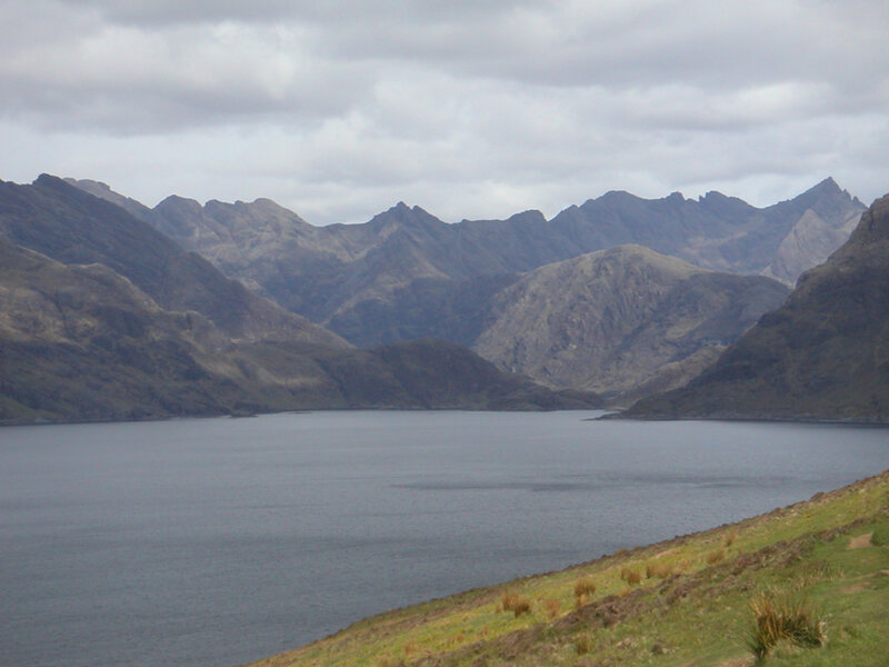 mountain lake landscape
