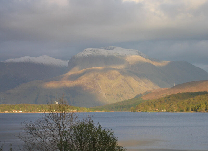 mountain lake landscape