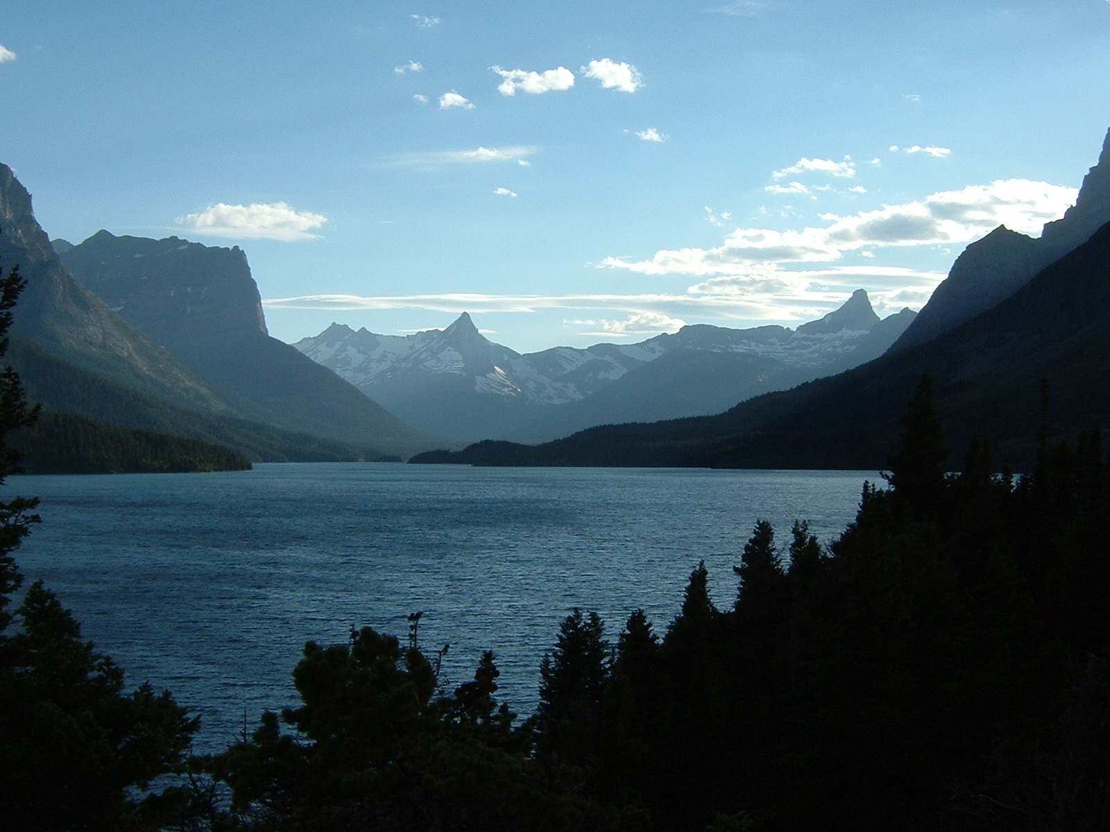 mountain lake landscape