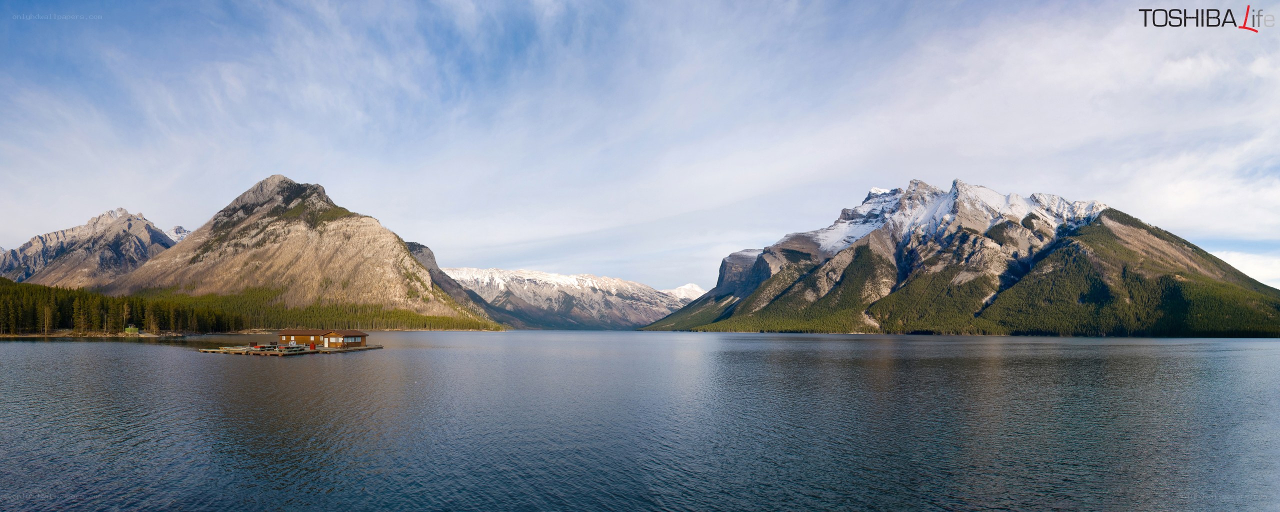 mountain lake landscape