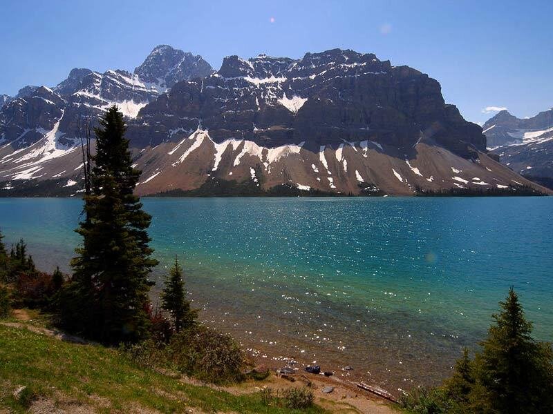 Mountain Lake Landscape — Summer, Photograph