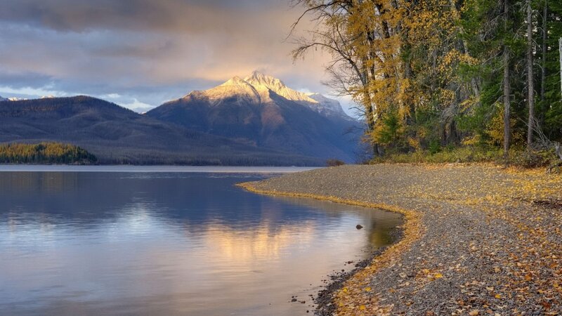 Mountain Lake Shoreline