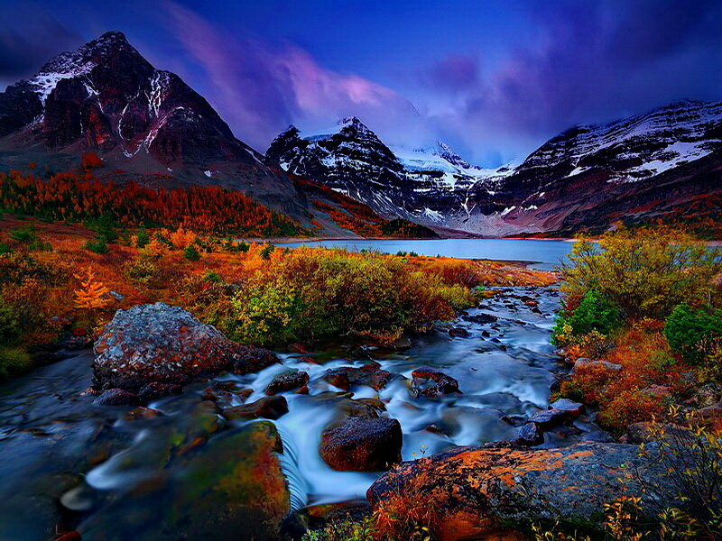 Mountain Lake Stream