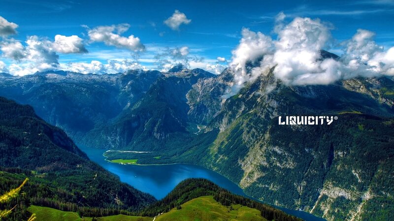 Mountain Lake Valley — Forest