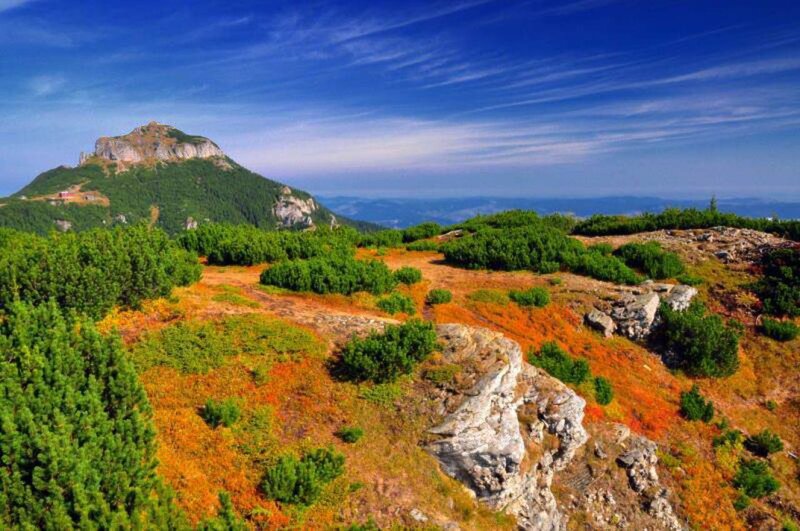 Mountain Landscape — Blue, Serene, Afternoon