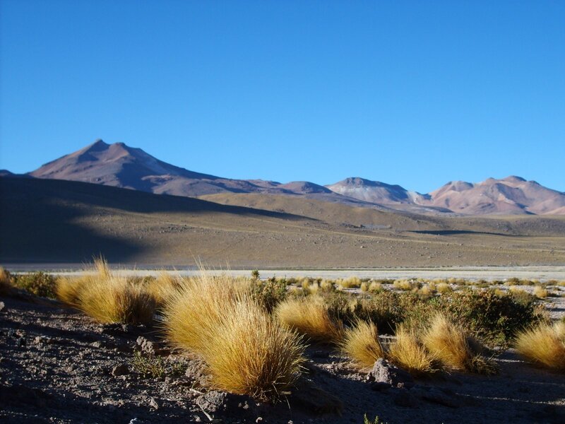 Mountain Landscape — Blue