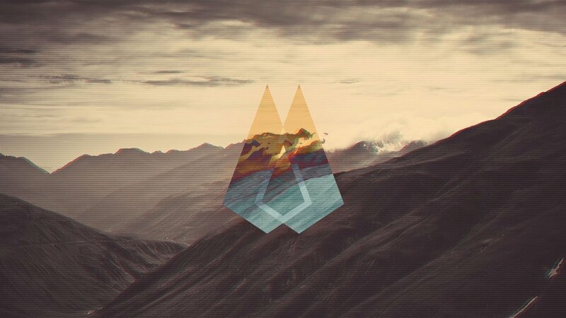 Mountain Landscape — Brown, Dramatic, Sunset
