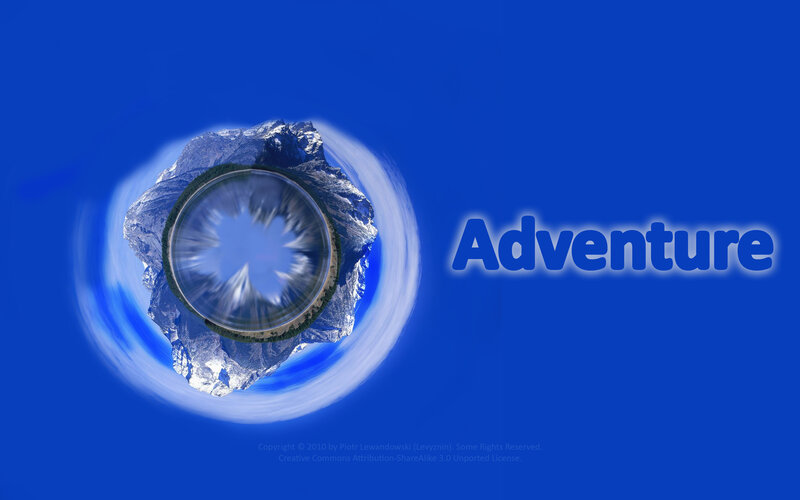 Mountain Landscape Globe