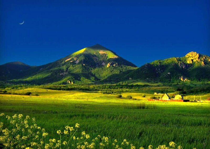 Mountain Landscape — Green, Serene