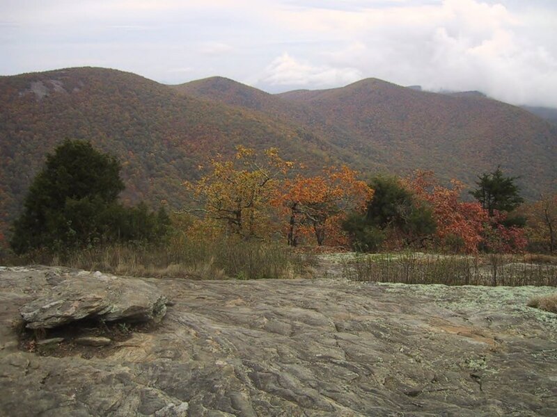 Mountain Landscape in Autumn — Brown