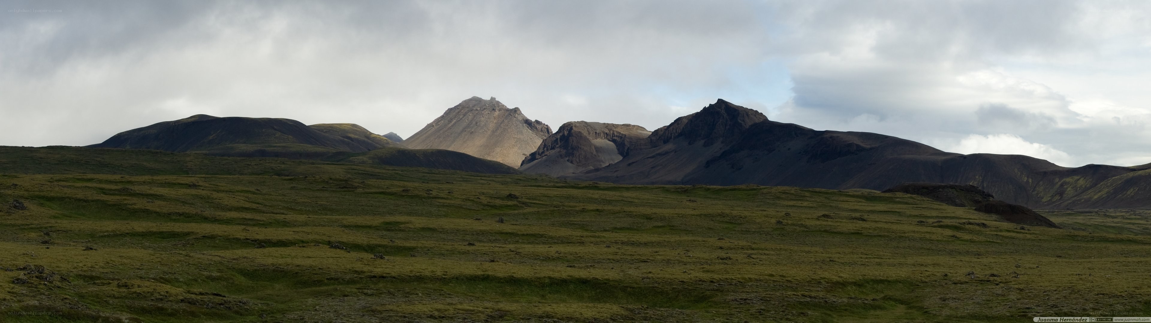 Mountain landscape in Iceland