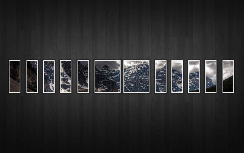mountain landscape series