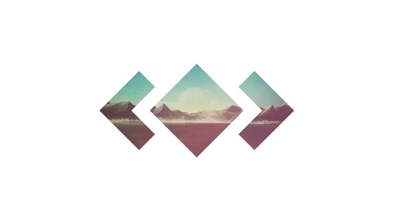 Mountain Landscape — Teal, Serene