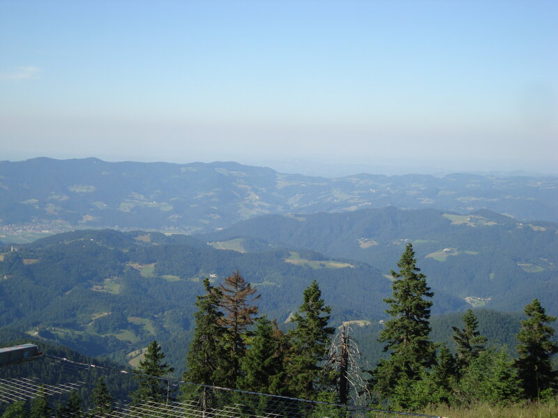Mountain landscape view