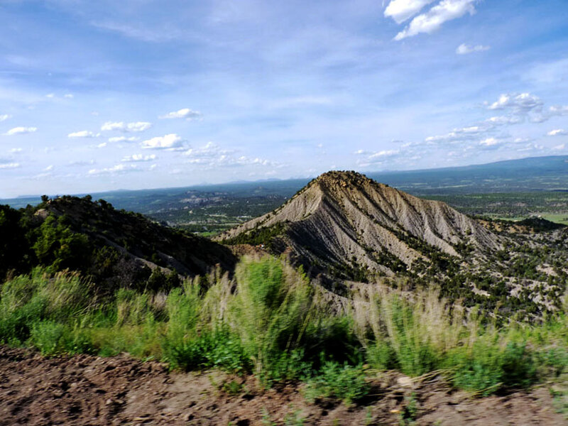 mountain landscape with greenery