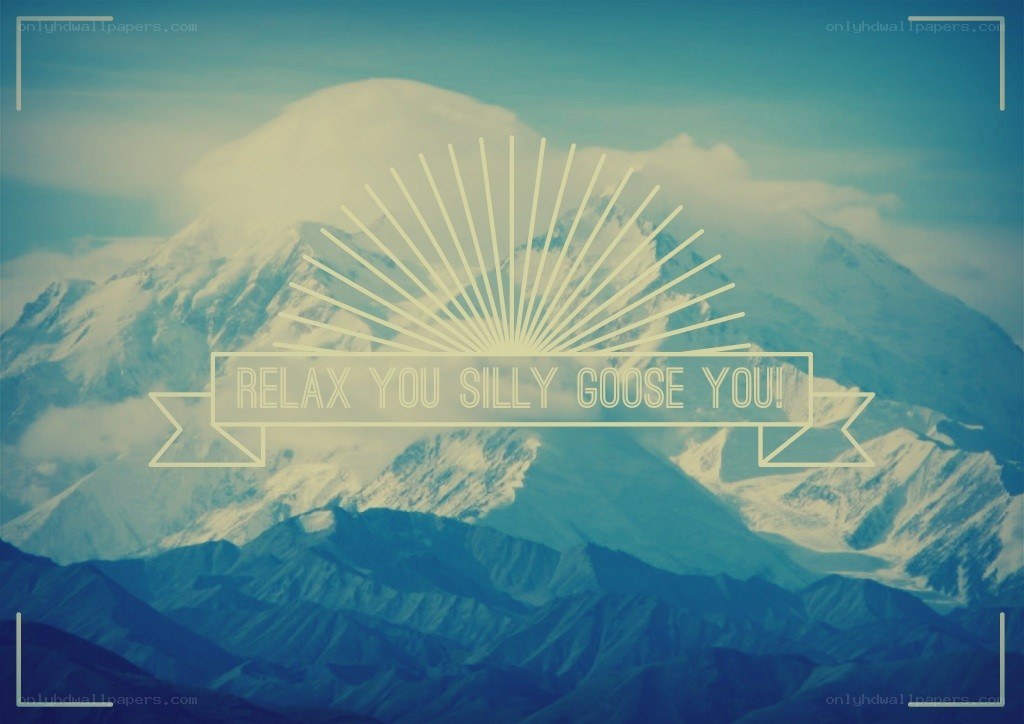 Mountain landscape with text overlay