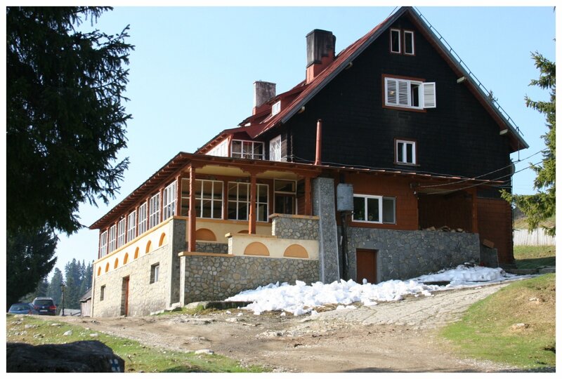 Mountain Lodge Building