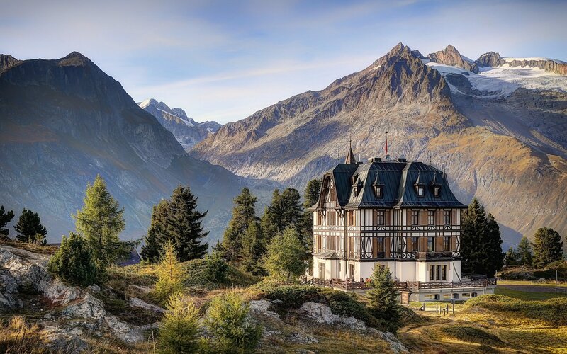 Mountain Lodge in Alpine Valley