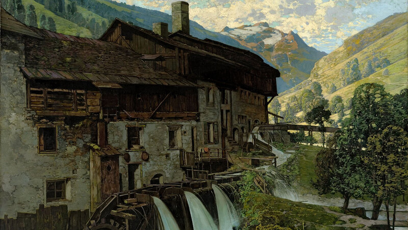 Mountain Mill Landscape