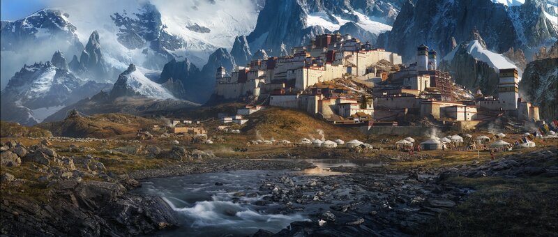 Mountain Monastery