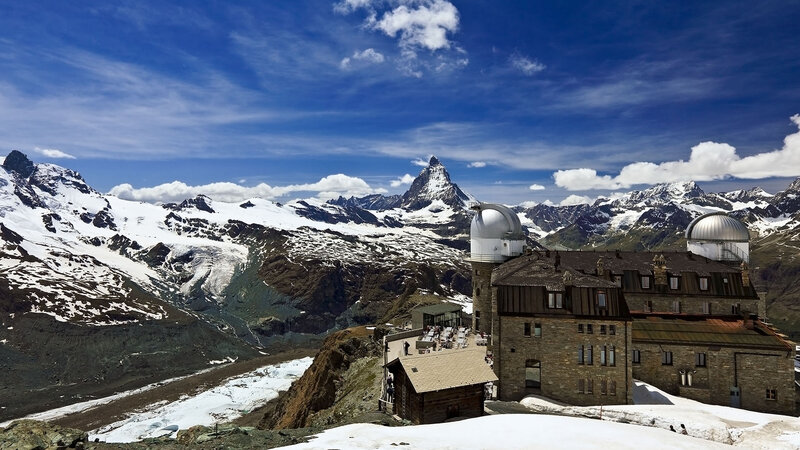 Mountain Observatory — Blue