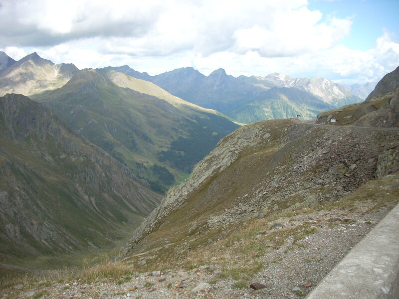 Mountain Pass with Road