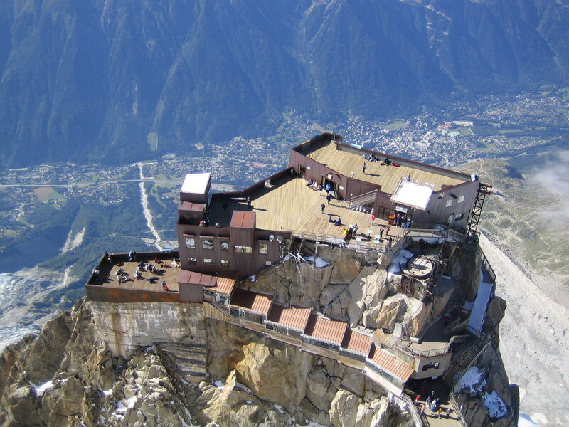 Mountain peak observatory
