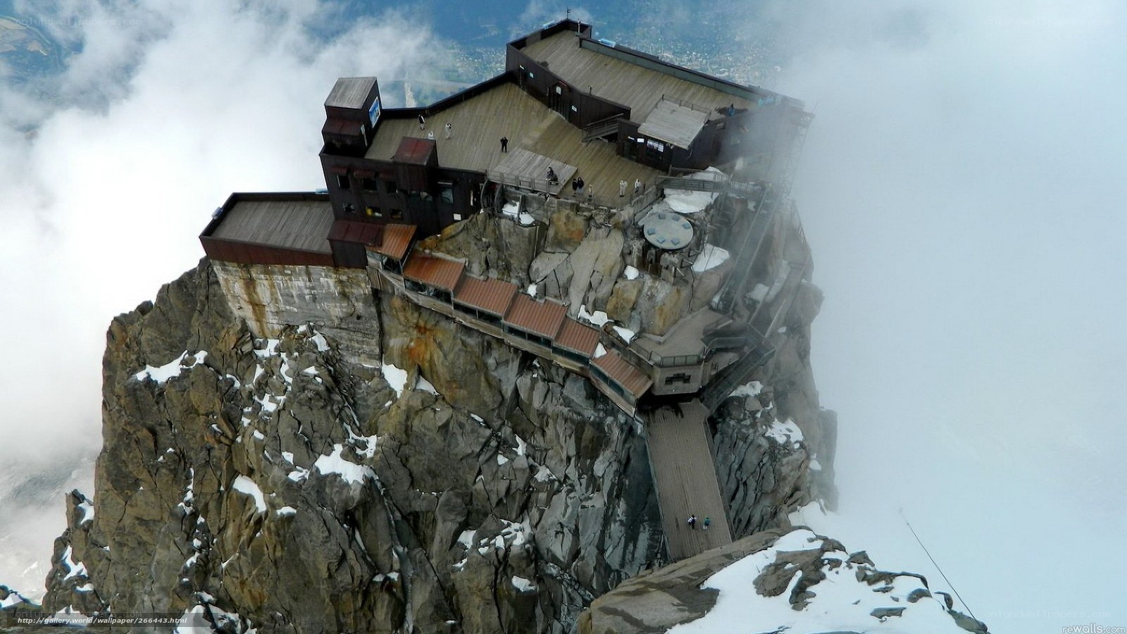 Mountain peak observatory