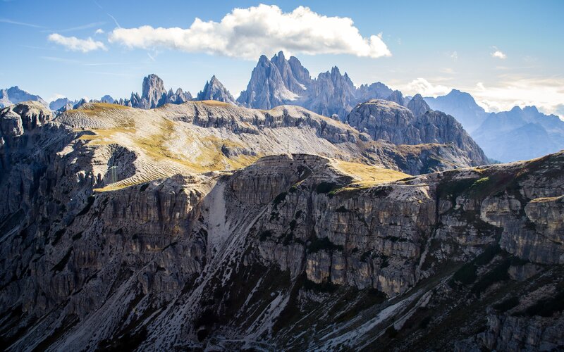 Mountain Peaks and Cliffs