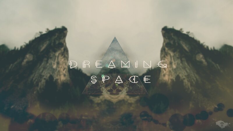 Mountain Peaks in Fog — Gray, Dreamy