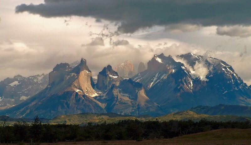 Mountain Peaks in Patagonia