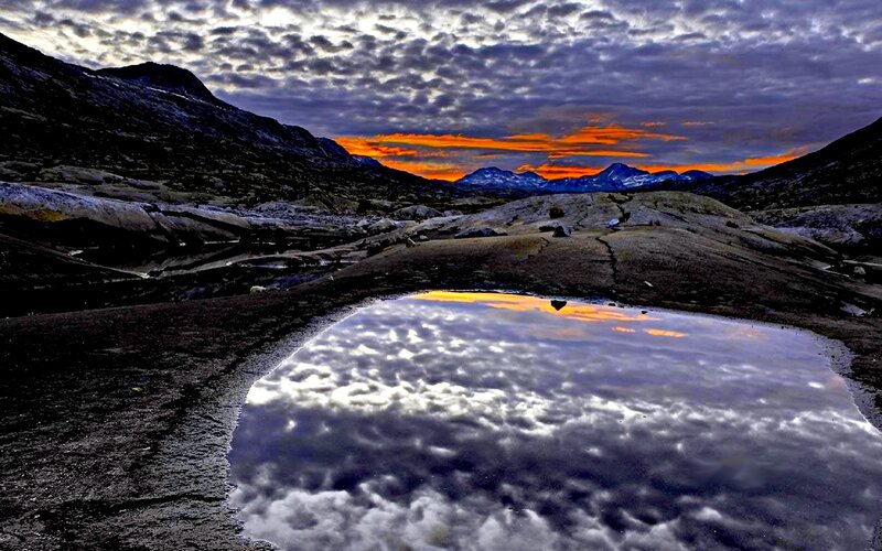 Mountain Pond Reflection