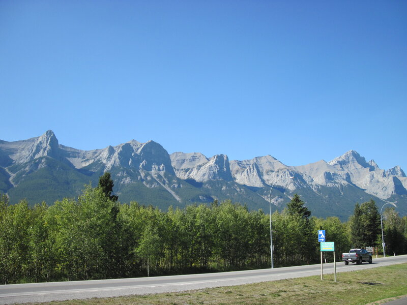 Mountain Range and Road