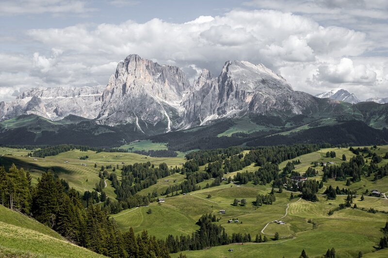 Mountain Range and Valley