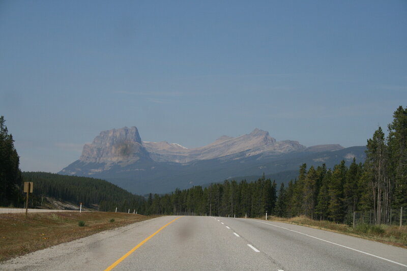 Mountain Range from Road