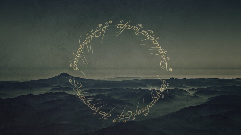 Mountain Range Landscape — Green, Dramatic, Digital Art