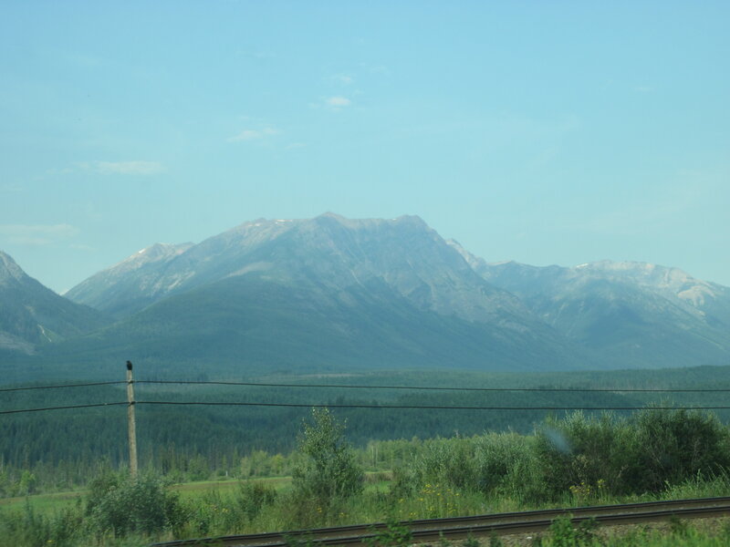 Mountain Range Landscape — Green, Serene, Afternoon, Photograph