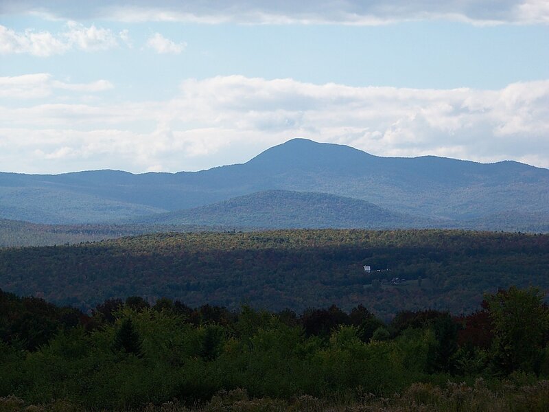 Mountain Range Landscape — Green, Serene