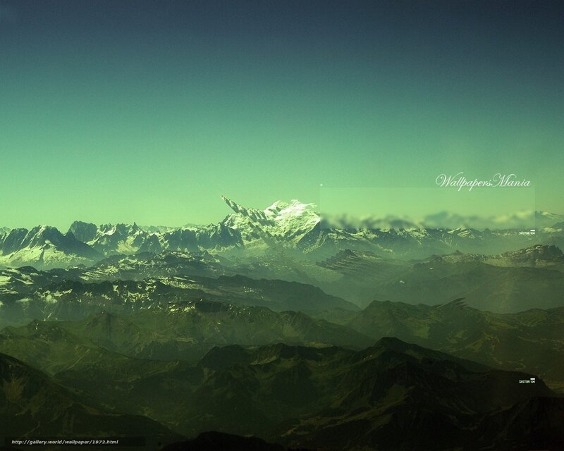 Mountain Range Landscape