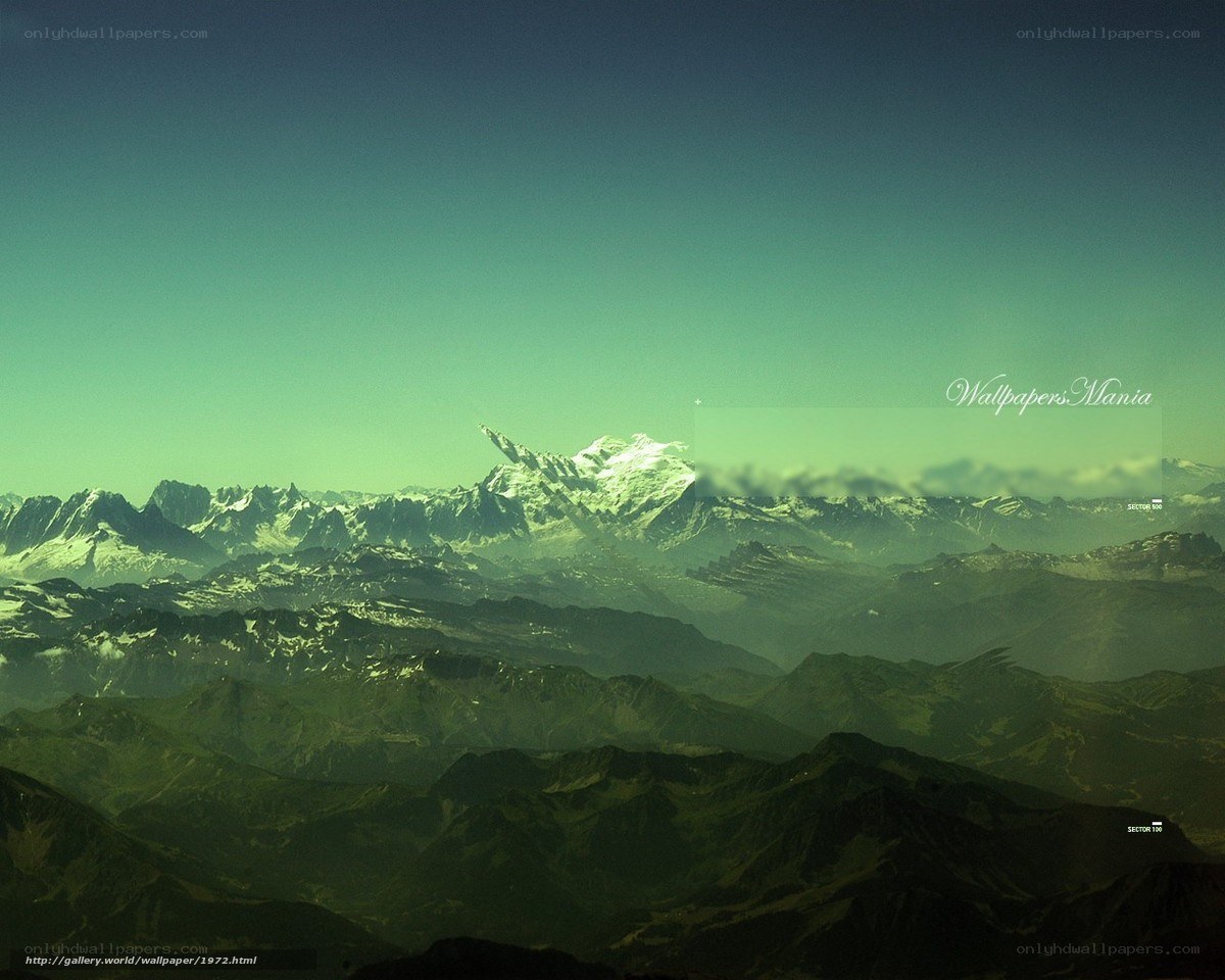 Mountain Range Landscape