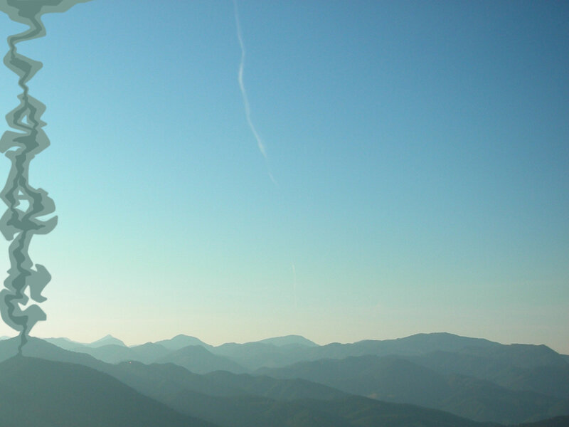 mountain range under blue sky
