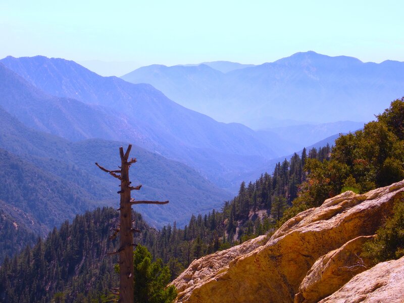 Mountain Range View — Blue, Serene, Afternoon