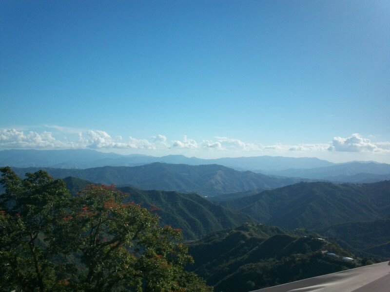 Mountain Range View — Blue, Serene