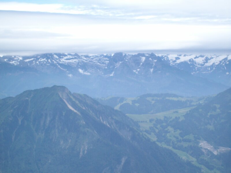mountain range view