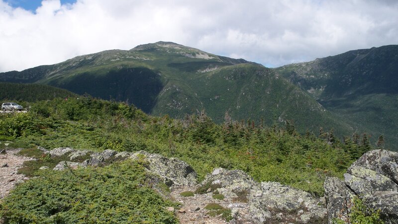 Mountain Range with Forest — Green, Serene, Afternoon
