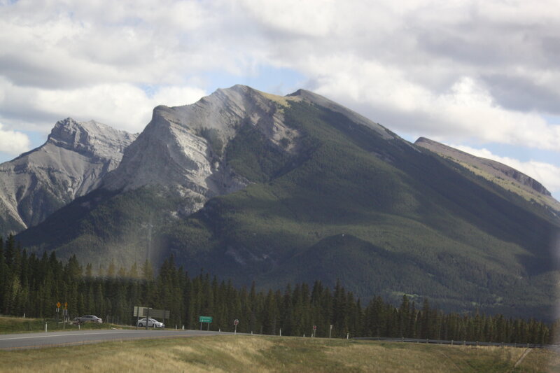 Mountain Range with Road