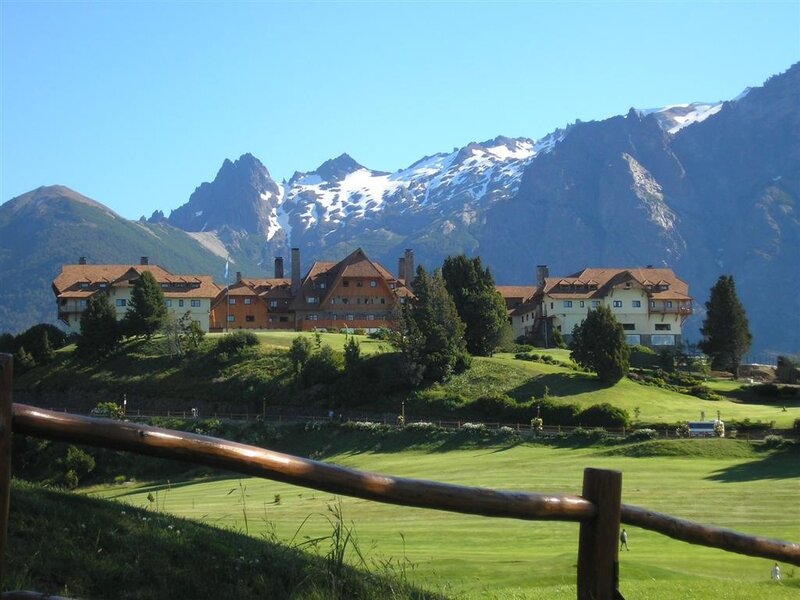Mountain resort with golf course