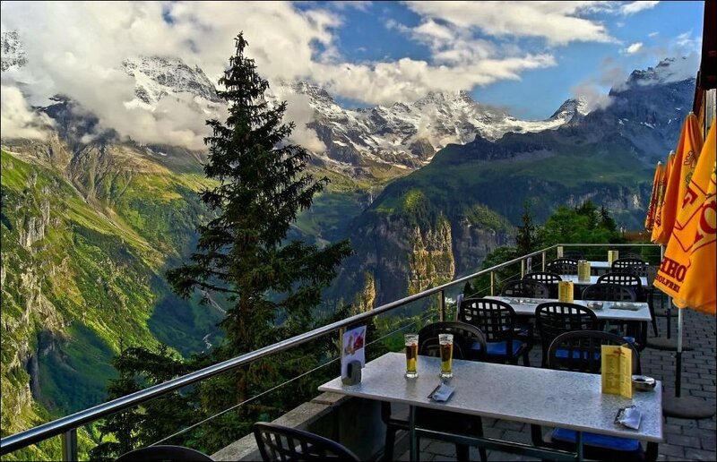 Mountain Restaurant Patio