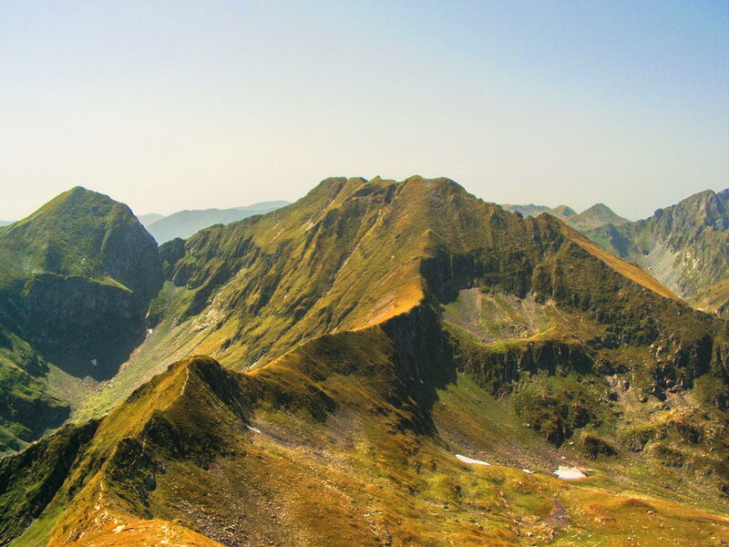 Mountain Ridge Landscape