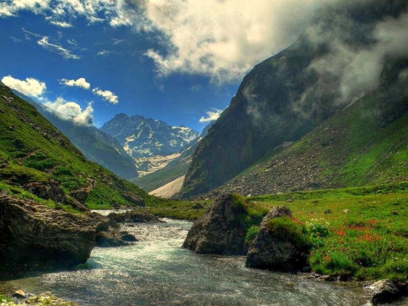 Mountain River Valley